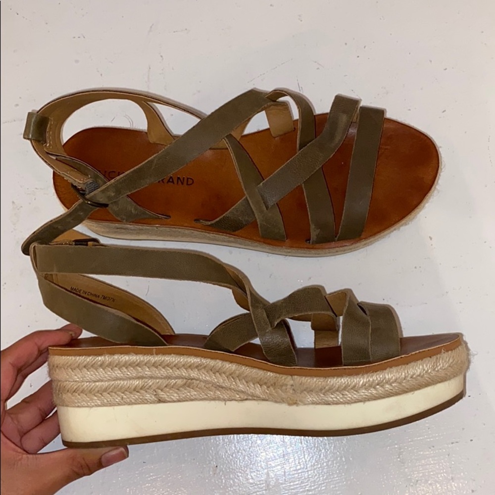 Luck Brand Platform Sandals